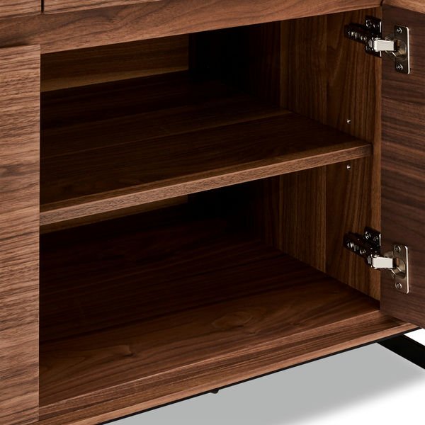 Sideboard mit 3 Türen - 155 cm breit - Amerikanische Walnuss