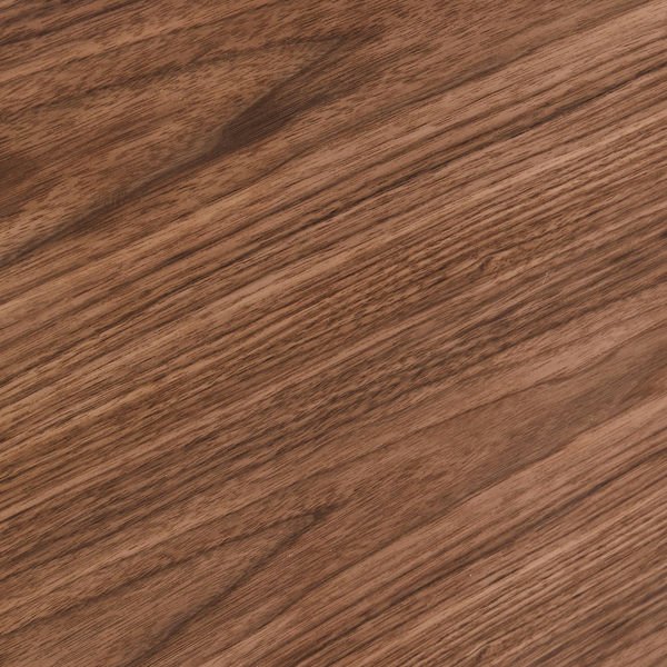 FURNHOUSE Tokyo Vitrine mit LED-Beleuchtung - 110 cm breit - Amerikanische Walnuss